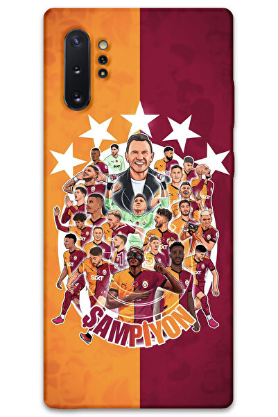 MRCİLETİSİM غطاء خلفي لهاتف سامسونج جالاكسي نوت 10 بلس بنمط HD مطبوع - البطل