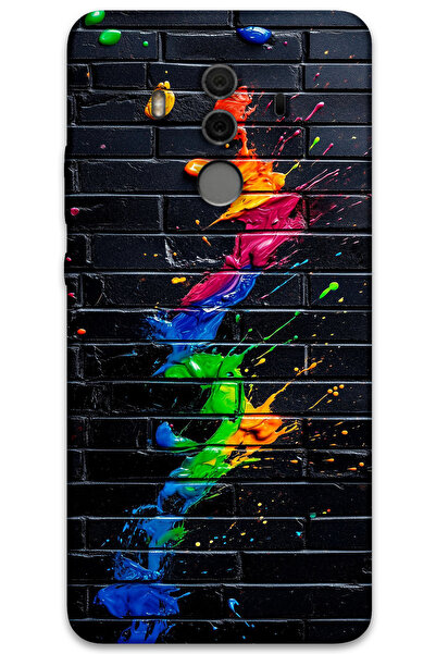 MRCİLETİSİM غطاء خلفي لهاتف هواوي ميت 10 برو بنمط HD مطبوع - فرشاة ناعمة