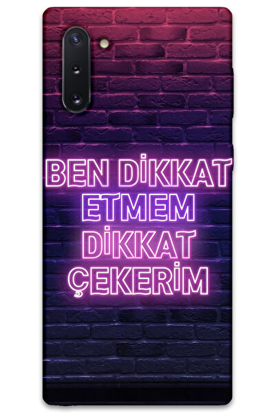 MRCİLETİSİM غطاء خلفي لهاتف سامسونج جالاكسي نوت 10 بنمط HD مطبوع - يجذب الانتباه