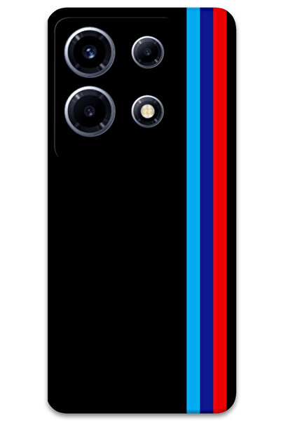 MRCİLETİSİM غطاء خلفي لهاتف انفينيكس نوت 30 VIP بنمط HD B مطبوع - ثلاثة خطوط