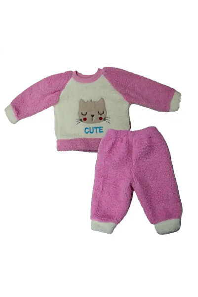 CNS Concept Pink cat plush tracksuit set