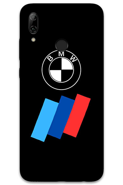 MRCİLETİSİM غطاء خلفي لهاتف هواوي بي سمارت 2019 بنمط HD مطبوع - شريط شعار