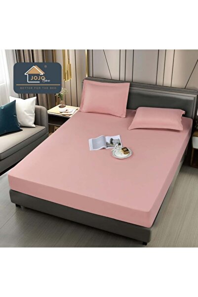 CASIMI Waterproof Bed Cover Pink 160 x 200 cm