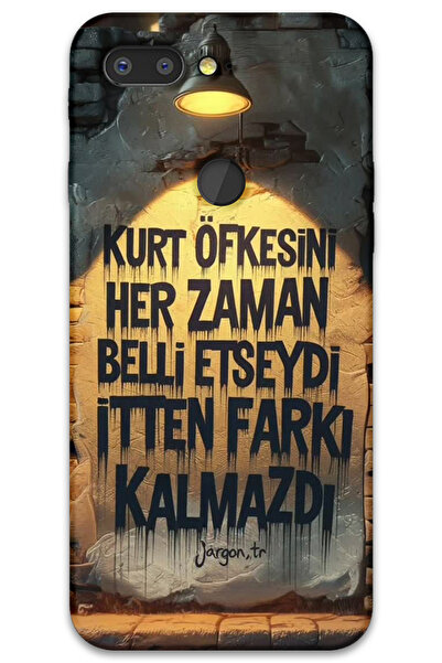 MRCİLETİSİM غطاء خلفي من جينرال موبايل GM 9 Pro Case HD Pattern مطبوع - غضب الذئب