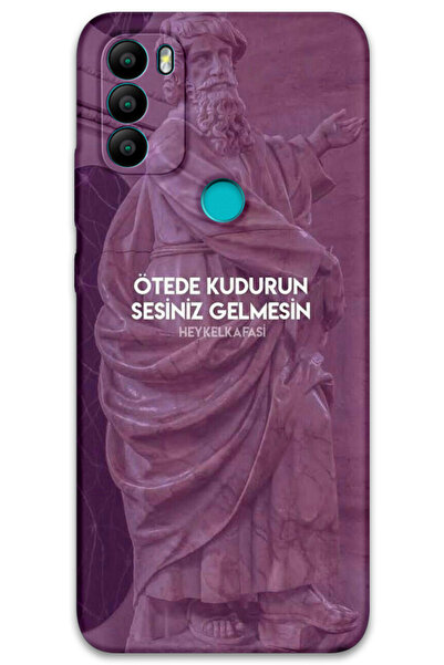 MRCİLETİSİM غطاء خلفي من جنرال موبايل GM 21 Plus بنمط HD مطبوع - أنت أنتا الأفضل