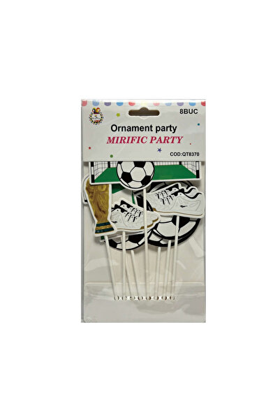 Mirific Party Set topper green, white, black, football, PPQT8370