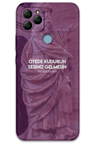 MRCİLETİSİM غطاء خلفي من جينرال موبايل GM 22 بنمط HD مطبوع - أنت أنتي في غاية الجمال