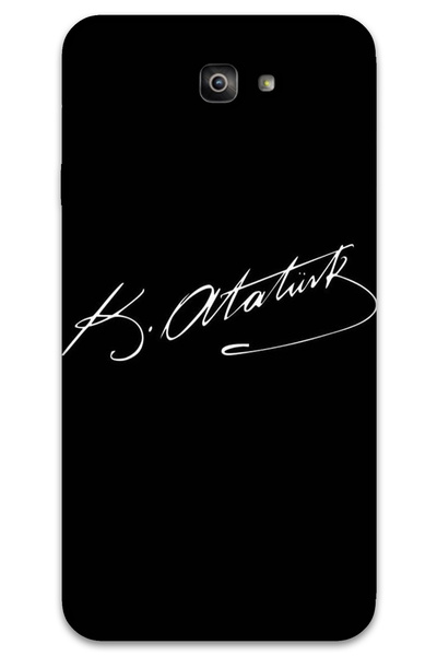 MRCİLETİSİM غطاء خلفي لهاتف سامسونج جالاكسي J7 برايم HD Pattern مطبوع - توقيع...