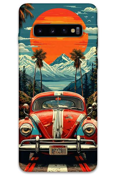 MRCİLETİSİM غطاء خلفي لهاتف سامسونج جالاكسي S10 بلس بنمط HD مطبوع - فوسفوس آي