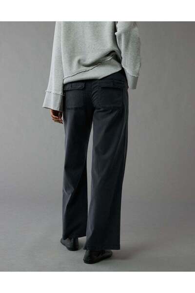 AMERICAN EAGLE AE Stretch Low-Rise Baggy Wide-Leg Pant