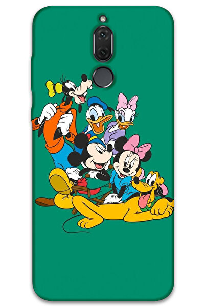 MRCİLETİSİM Huawei Mate 10 Lite Case Hd Pattern Printed Back Cover - Mickey 1