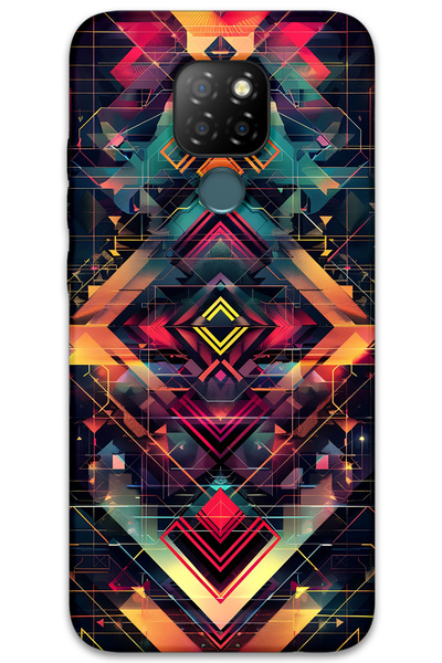 MRCİLETİSİM غطاء خلفي من جينرال موبايل GM 20 Case HD Pattern مطبوع - Motif 2