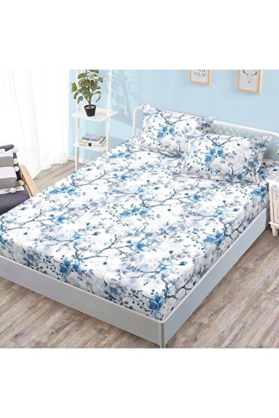 CumparaMisim Fitted Sheet, Satin Cotton, 180x200 cm + 2 Pillowcases 50x70 cm