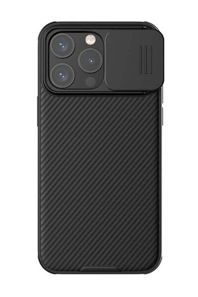 Nillkin جراب حماية كامل للجسم بزاوية 360 درجة لهاتف iPhone 15 Pro Max (أسود)