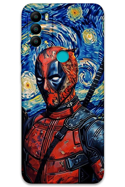 MRCİLETİSİM غطاء خلفي من جينرال موبايل GM 21 Plus بنمط HD مطبوع - ديدبول