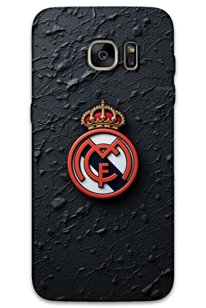 MRCİLETİSİM غطاء خلفي لهاتف سامسونج جالاكسي S7 إيدج بنمط HD مطبوع - حقيقي