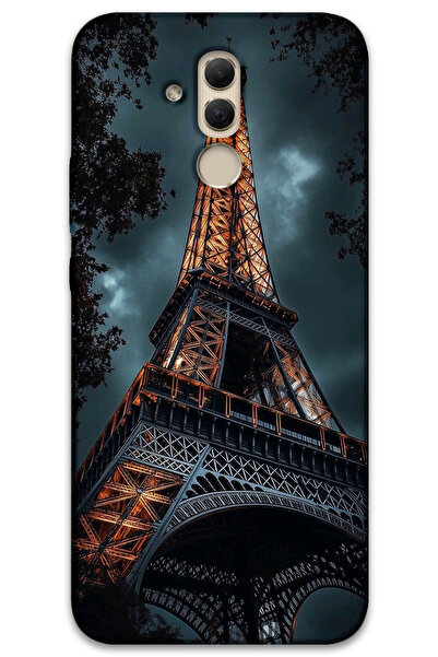 MRCİLETİSİM غطاء خلفي لهاتف هواوي ميت 20 لايت بنمط HD مطبوع - برج ايفل