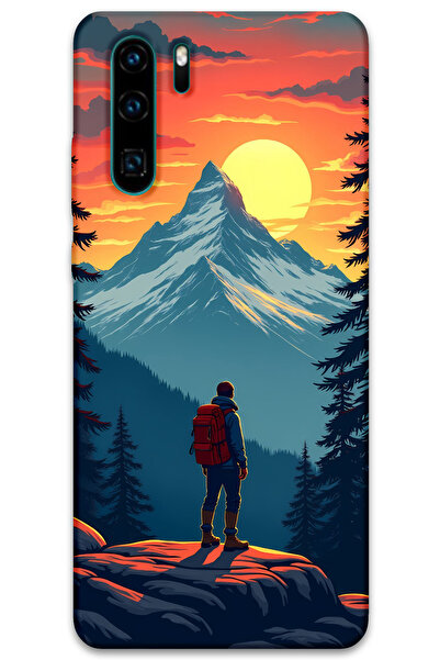 MRCİLETİSİM غطاء خلفي لهاتف هواوي P30 برو بنمط HD مطبوع - ايفرست