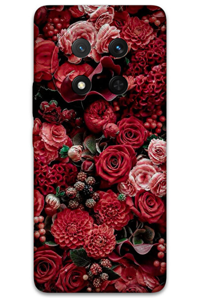 MRCİLETİSİM غطاء خلفي لهاتف هواوي هونور ماجيك 7 لايت بنمط HD مطبوع - ورود