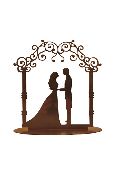 Mirific Party Decor de nuntă auriu, 220×226 mm, PPQT8046