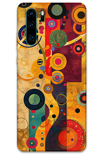 MRCİLETİSİM غطاء خلفي لهاتف هواوي P30 Pro بنمط HD مطبوع - فني