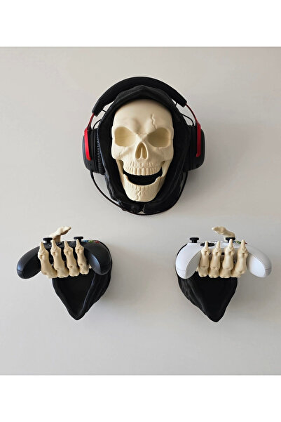 URAZ 3D BASKI ATOLYEM PS5 & XBOX KOL VE KULAKLIK TUTUCU OYUN ODALARI & OYUN T...