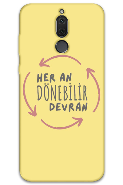 MRCİLETİSİM غطاء خلفي لهاتف هواوي ميت 10 لايت بنمط HD مطبوع - ديفران دوينر