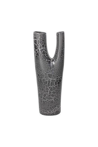 Andrea Fontebasso Vaza ceramica H50 cm Spider negru/alb