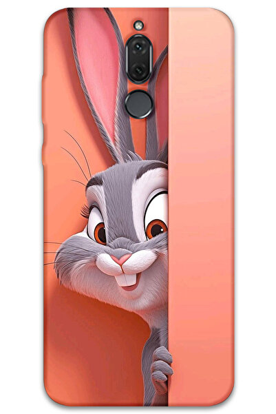 MRCİLETİSİM غطاء خلفي لهاتف هواوي ميت 10 لايت بنمط HD مطبوع - BugsBunny 2