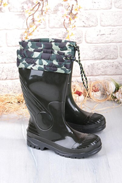 fort 1198 Ulaş Μπότες εργασίας για άρδευση με επένδυση από γούνα, μήκους 33 εκ., PVC 100% αδιάβροχο, για αγρότες