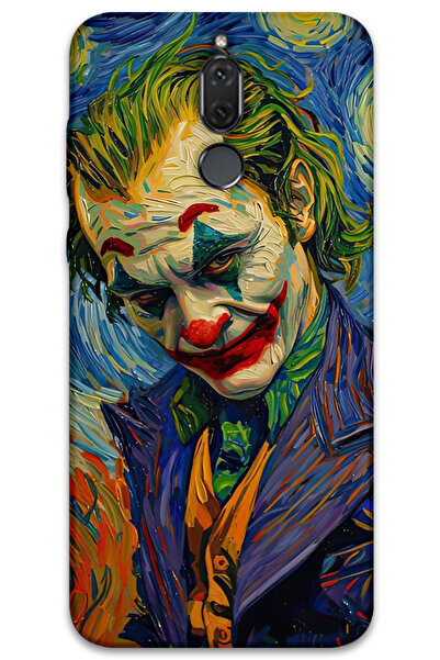 MRCİLETİSİM غطاء خلفي لهاتف هواوي ميت 10 لايت بنمط HD مطبوع - جوكر 2