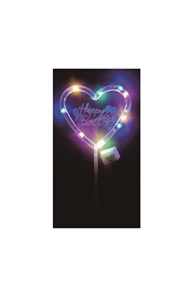 Mirific Party LED topper, happy birthday, heart, PPQT8376