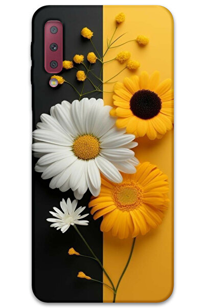 MRCİLETİSİM غطاء خلفي لهاتف سامسونج جالاكسي A7 2018 بنمط HD مطبوع - باباتيا