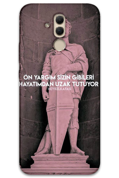 MRCİLETİSİM غطاء خلفي لهاتف هواوي ميت 20 لايت بنمط HD مطبوع - أمامي