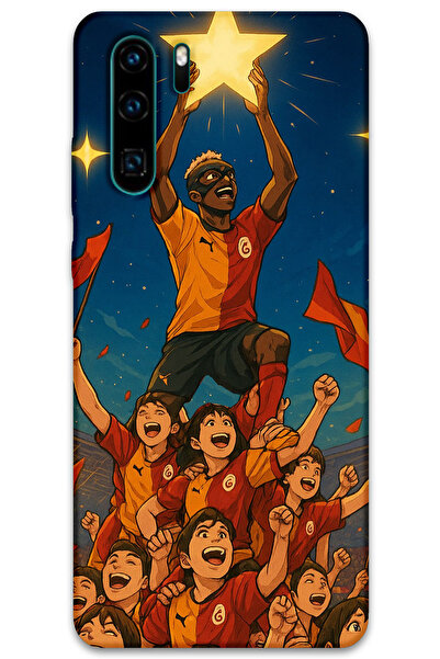 MRCİLETİSİM غطاء خلفي لهاتف هواوي P30 برو بنمط HD مطبوع - Osimhen