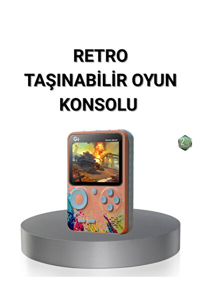 Dunai Store Retro Taşınabilir Oyun Konsolu 500 Klasik Oyunlu, 3.0 İnç Renkli Ekran