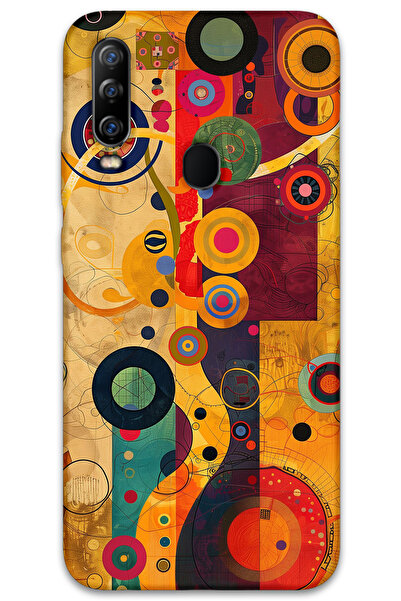 MRCİLETİSİM غطاء خلفي من جينرال موبايل GM 20 Pro Case HD Pattern مطبوع - فني