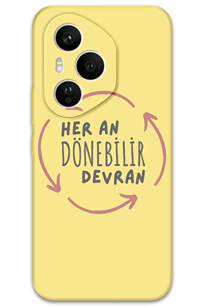 MRCİLETİSİM غطاء خلفي لهاتف هواوي هونور 400 برو بنمط HD مطبوع - ديفران دوينر