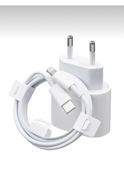 Original Set Incarcator Fast Charge pentru iphone bloc incarcare 20 W + cablu Lightning