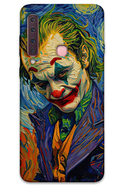 MRCİLETİSİM غطاء خلفي لهاتف سامسونج جالاكسي A9 2018 بنمط HD مطبوع - جوكر 2