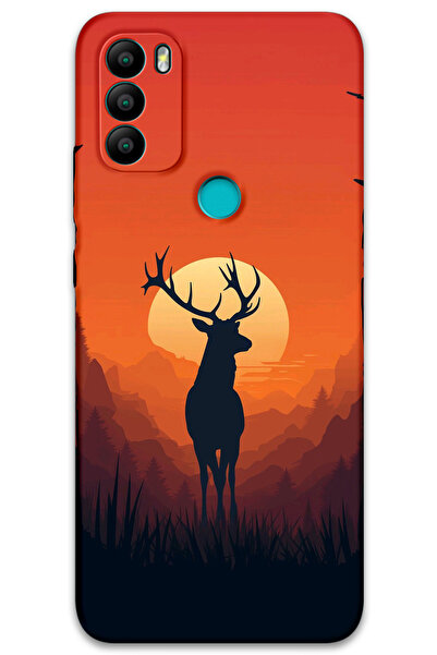 MRCİLETİSİM غطاء خلفي من جينرال موبايل GM 21 Plus بنمط HD مطبوع - غييك