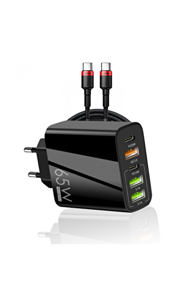 OEM 65W Charger Pack + 2m USB-C Cable