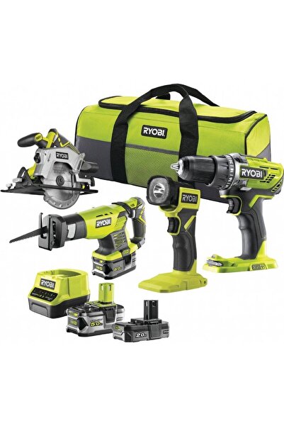 Genel Markalar RCK184-252S 18V 4'lü Akülü Set Darbesiz Vidalama + Kılıç Teste...