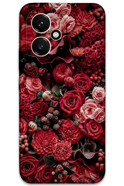 MRCİLETİSİM غطاء خلفي لهاتف هواوي هونور 400 بنمط HD مطبوع - ورود