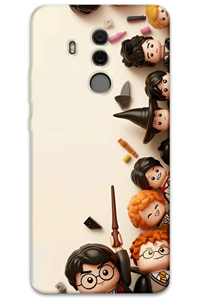 MRCİLETİSİM غطاء خلفي متوافق مع هاتف Huawei Mate 10 Pro بنمط HD مطبوع - هاري بوتر