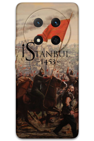 MRCİLETİSİM غطاء خلفي لهاتف هواوي هونور ماجيك 7 لايت بنمط HD مطبوع - فتحة