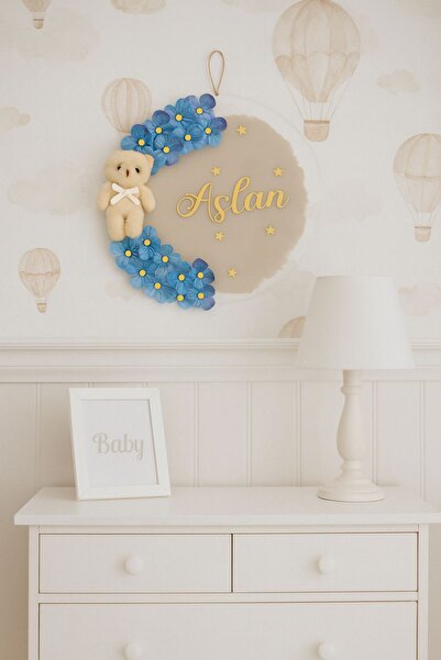 Bonika زينة باب الطفل على شكل زهور اصطناعية من البليكسي - زينة باب الطفل في المستشفى