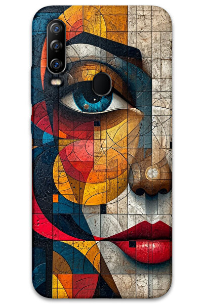 MRCİLETİSİM غطاء خلفي من جينرال موبايل GM 20 Pro Case HD Pattern مطبوع - وجه فني