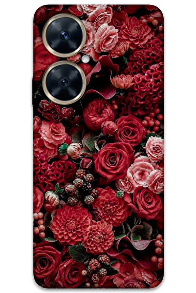 MRCİLETİSİM غطاء خلفي لهاتف هواوي نوفا 11i بنمط HD مطبوع - ورود