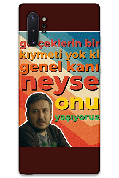 MRCİLETİSİM غطاء خلفي لهاتف سامسونج جالاكسي نوت 10 بلس بنمط HD مطبوع - جنرال ...